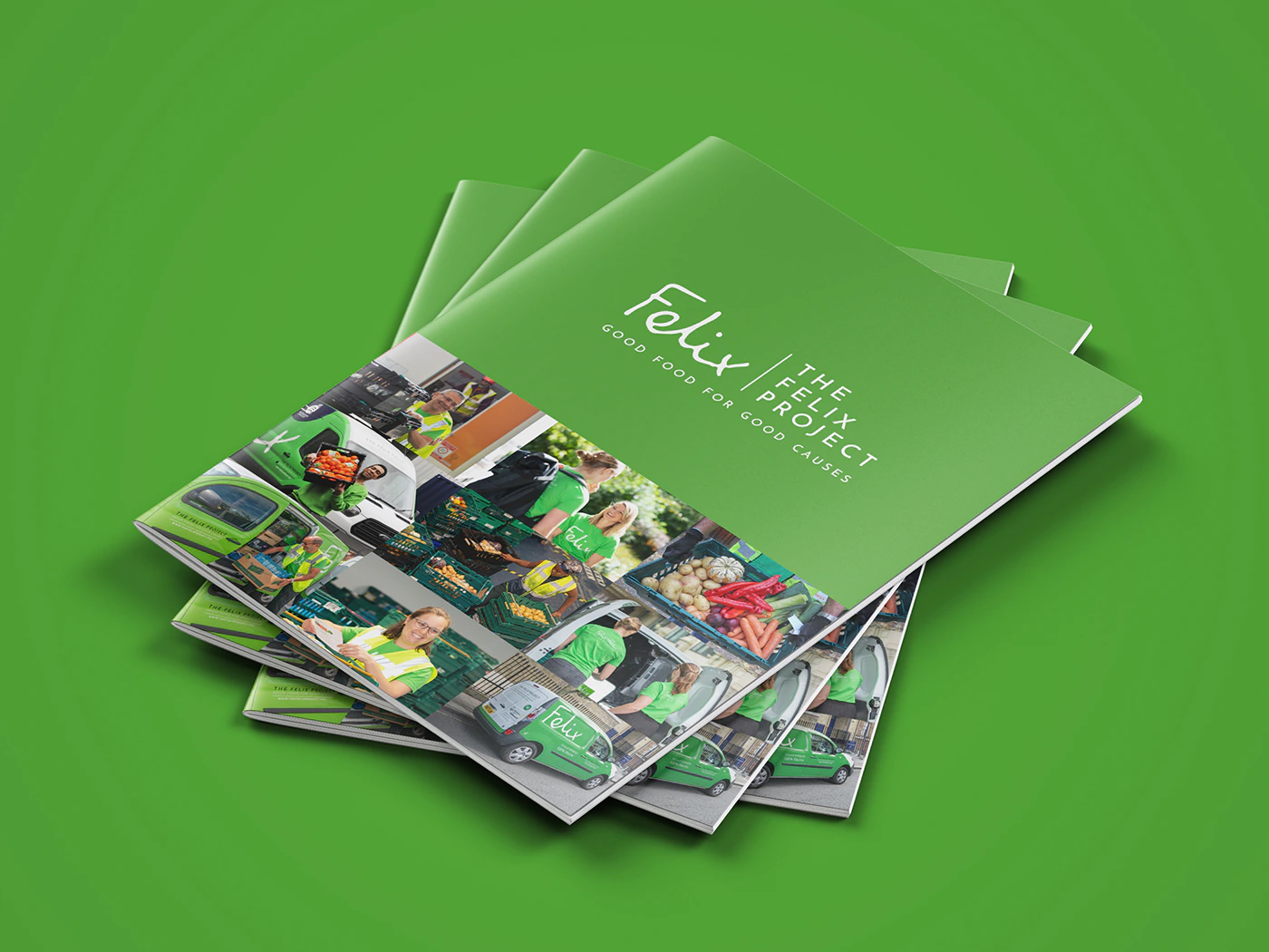 The Felix Project Annual Report Covers
