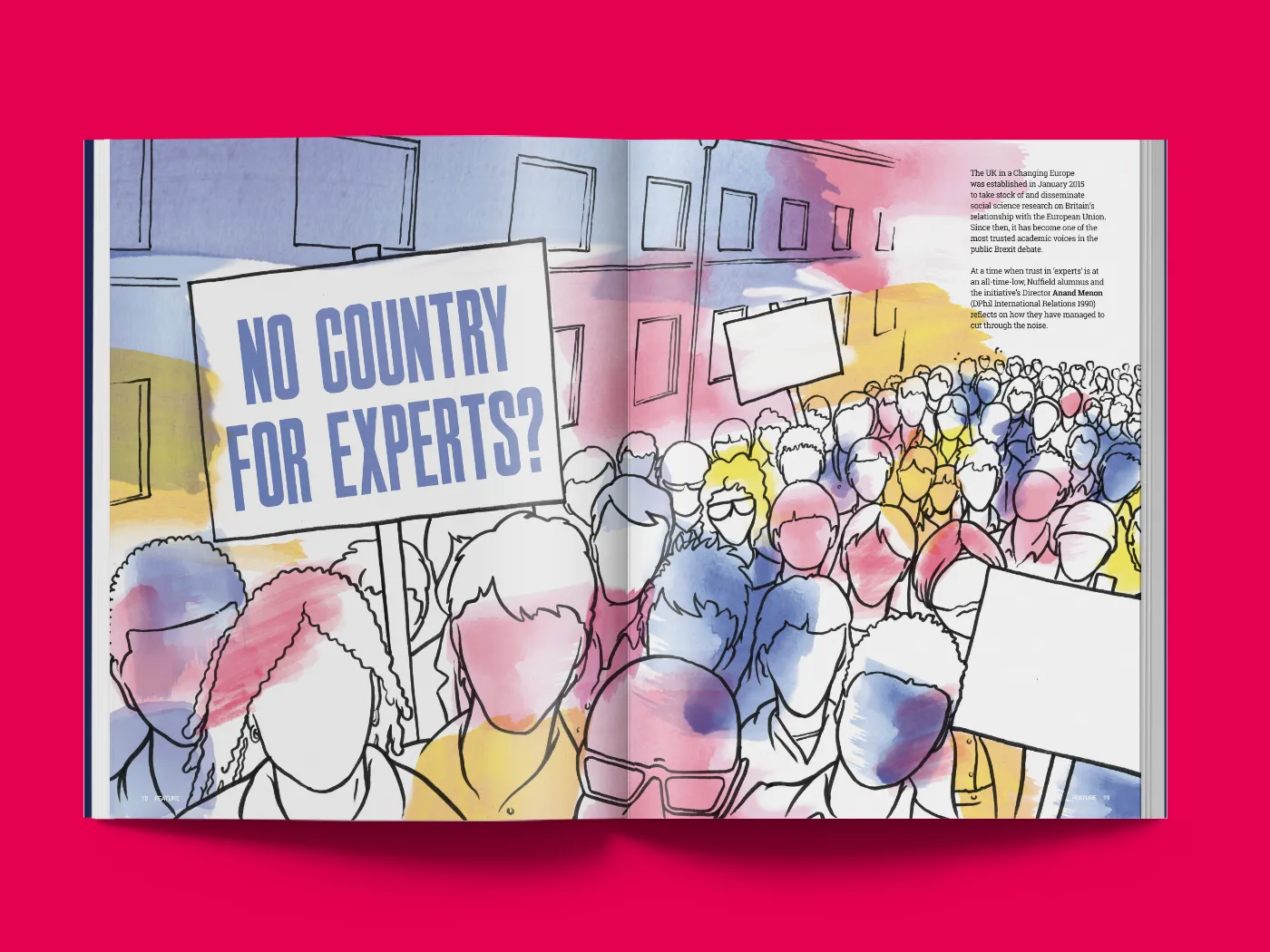 Bespoke Illustration Commissioned for Magazine