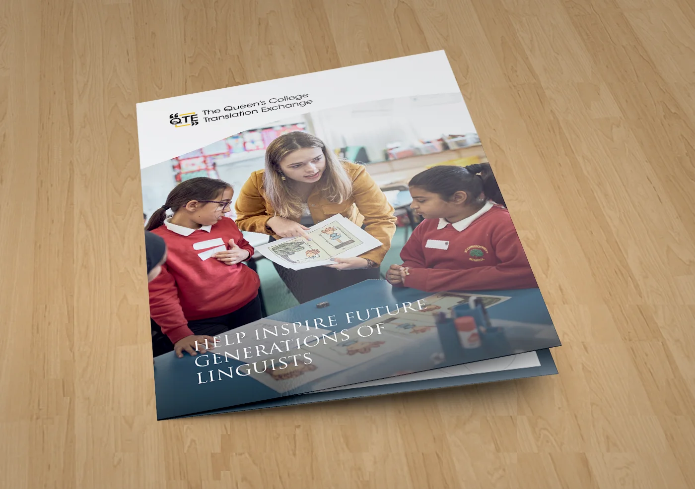 Queen's College Oxford, Translation Exchange Brochure